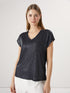 LC Waikiki V-Neck Glossy Women’S T-Shirt